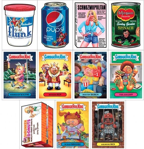 2017 Topps Jay Lynch GPK Wacky Packages Tribute Set